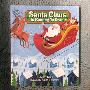 SantaClaus is coming to town Recordable story book
